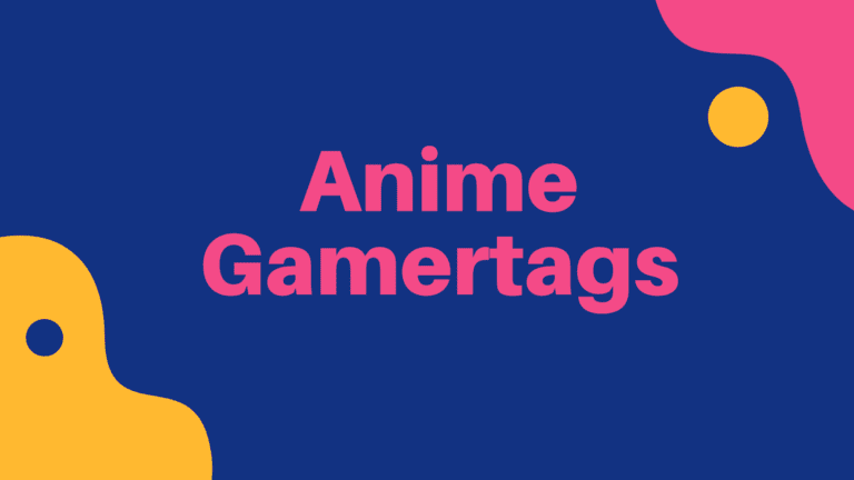 210+ Best Anime Gamertags – NamesBuddy