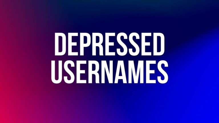 100+ Sad Usernames and Nicknames Collection  – NamesBuddy