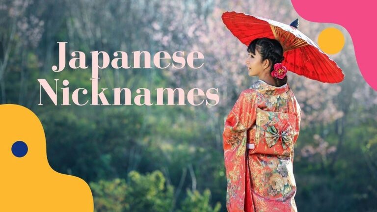 200+ Japanese Nicknames That Are Cool and Creative