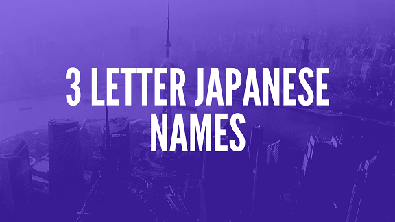 100 Best 3 Letter Japanese Names – NamesBuddy