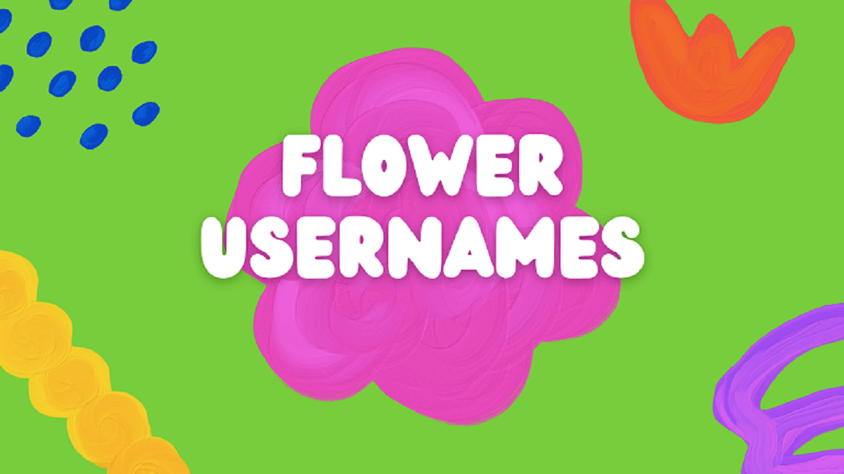 100 Best Flower Usernames List NamesBuddy