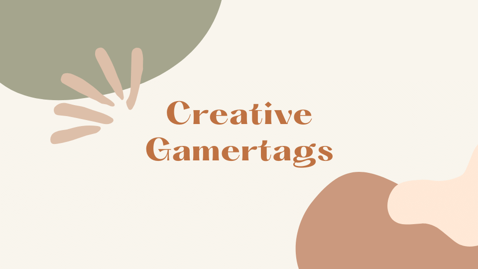 700+ Creative Gamertags List for Gamers – NamesBuddy