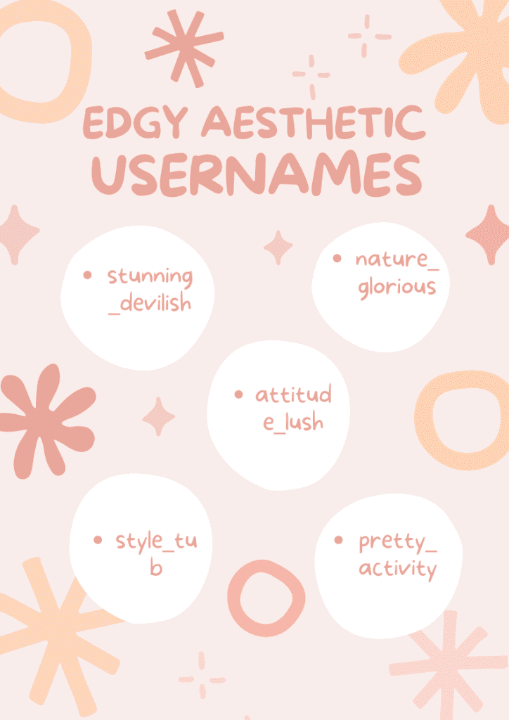 edgy aesthetic usernames