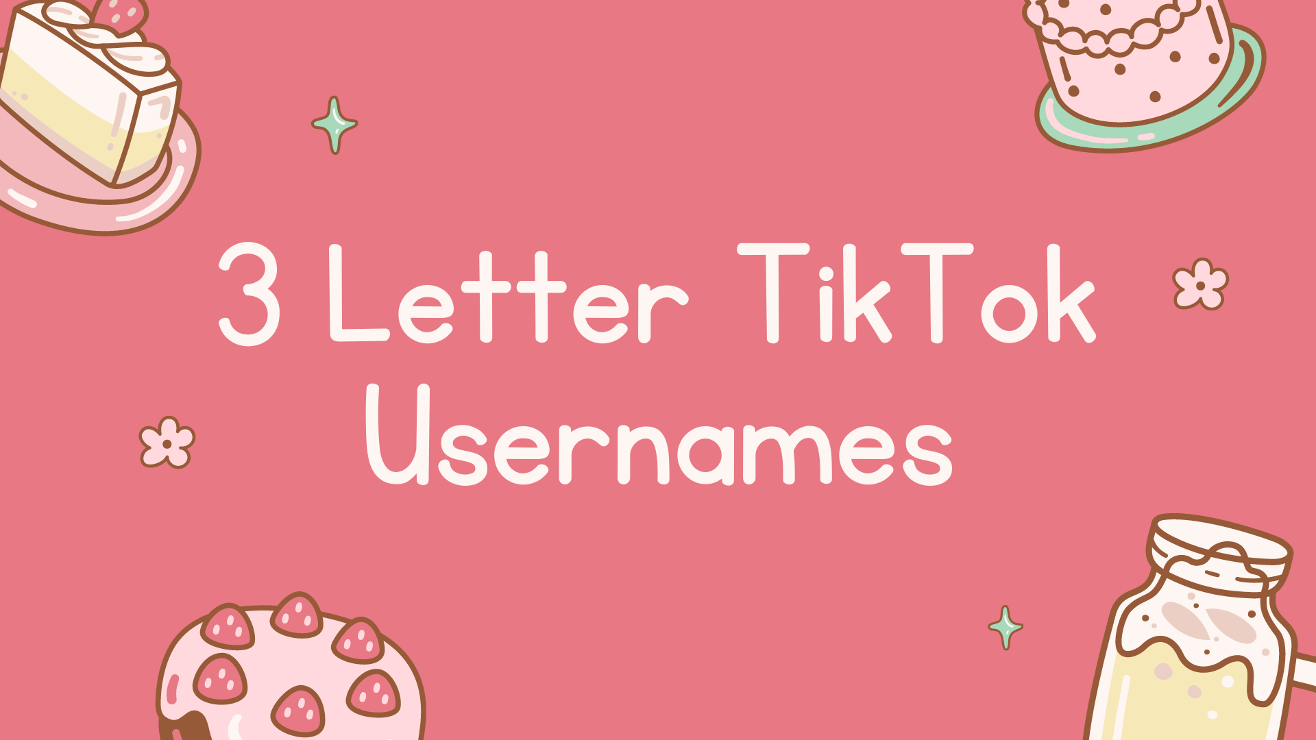 Cool 3 And 4 Letter TikTok Usernames – NamesBuddy
