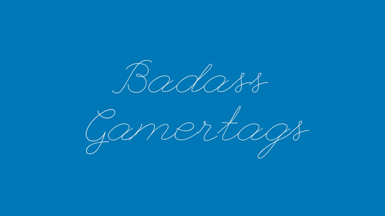 440+ Badass Gamertags To Kickstart Your Gaming – NamesBuddy
