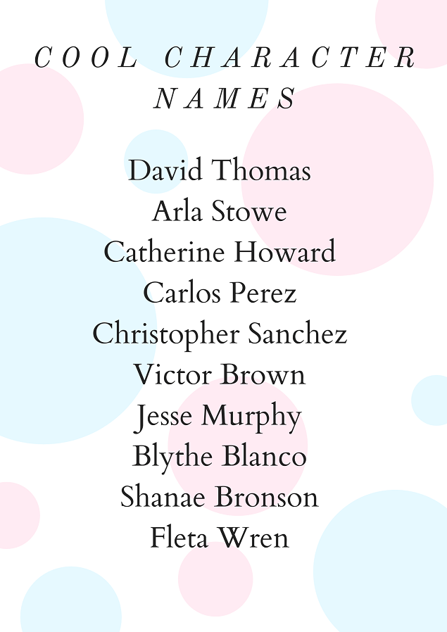 character names for your story #10.  Names, Names with meaning, Character  names