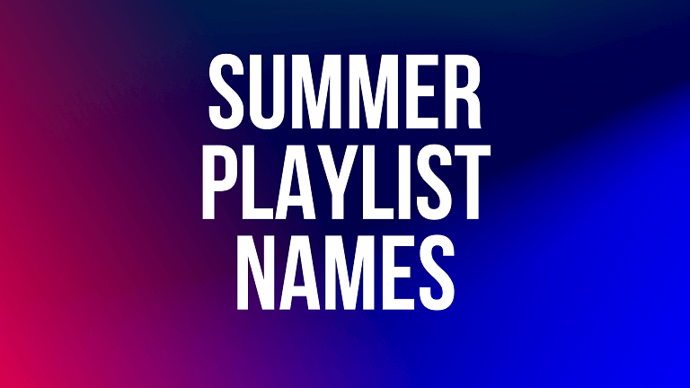 355+ Summer Playlist Names And Suggestions – NamesBuddy