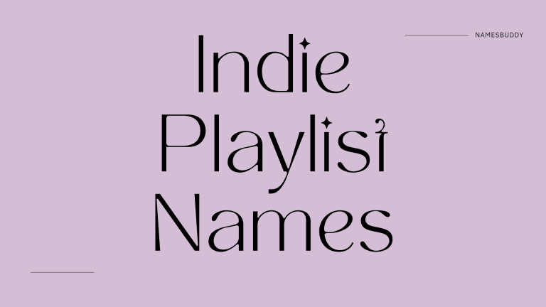 500+ Cool Indie Playlist Names for Indie Music – NamesBuddy