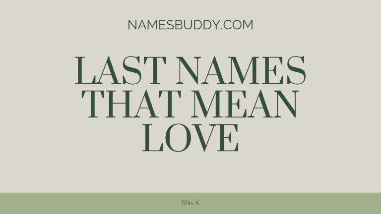 38 Cool Last Names That Mean Love – NamesBuddy