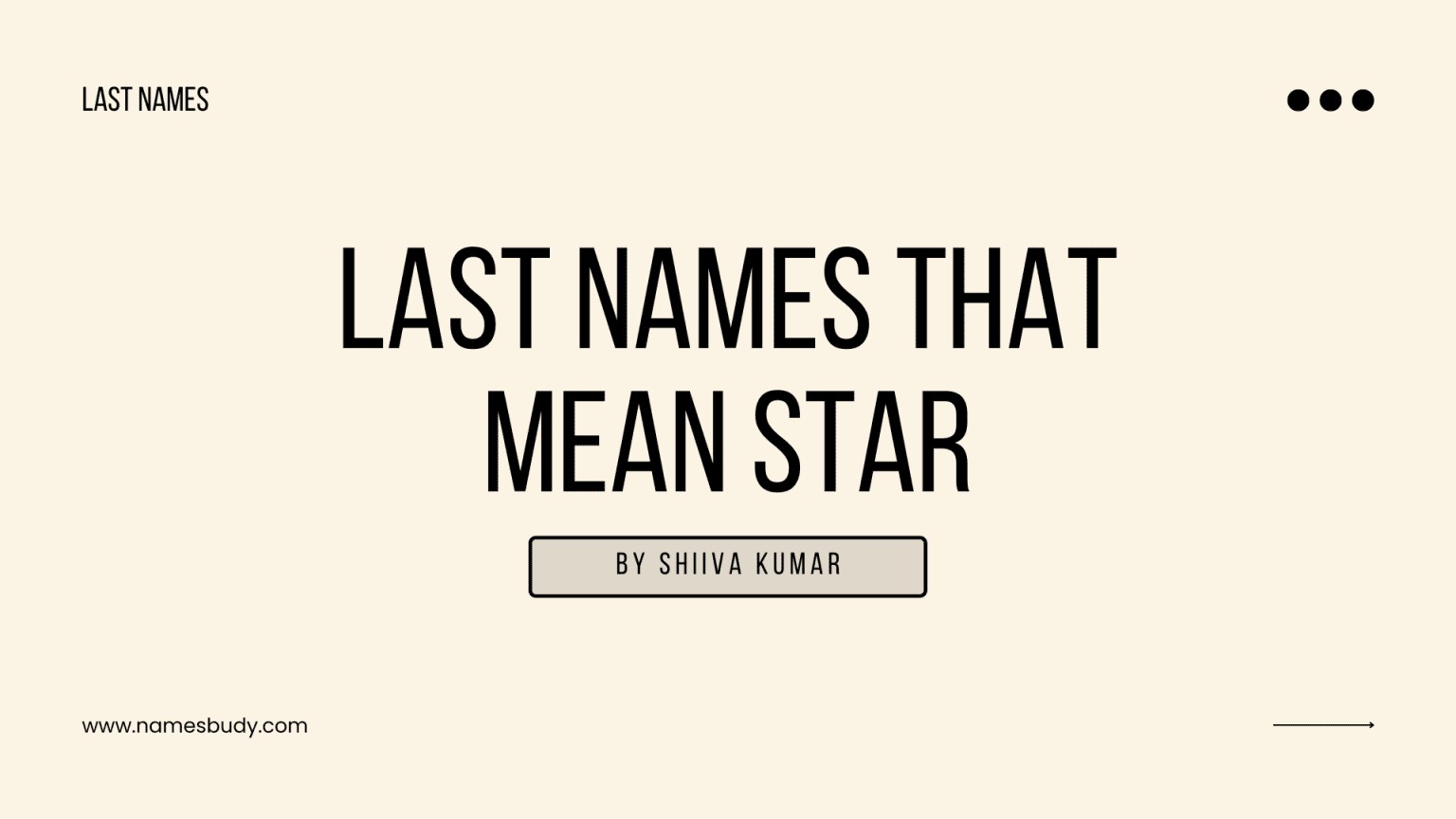 100 Cool Uncommon Last Names