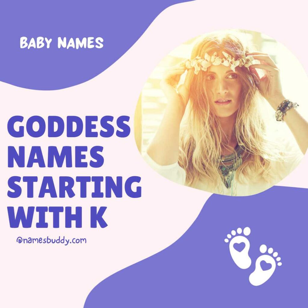 Goddess names starting with k