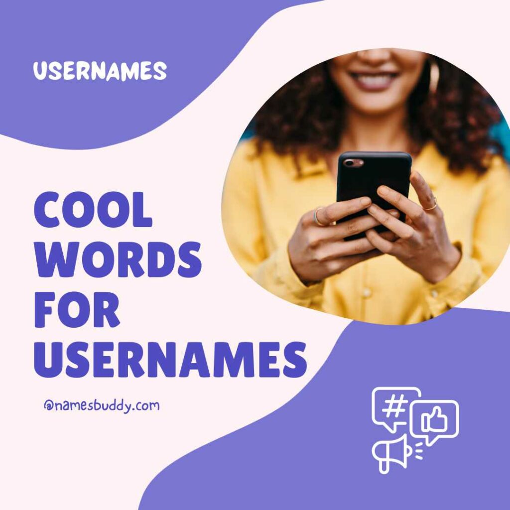 cool words for usernames