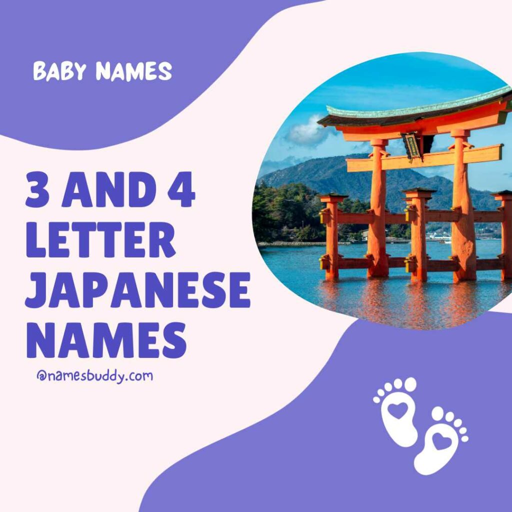 3 letter Japanese names