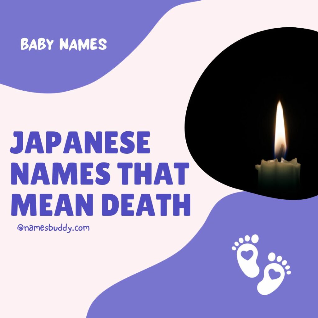 Japanese names that mean death