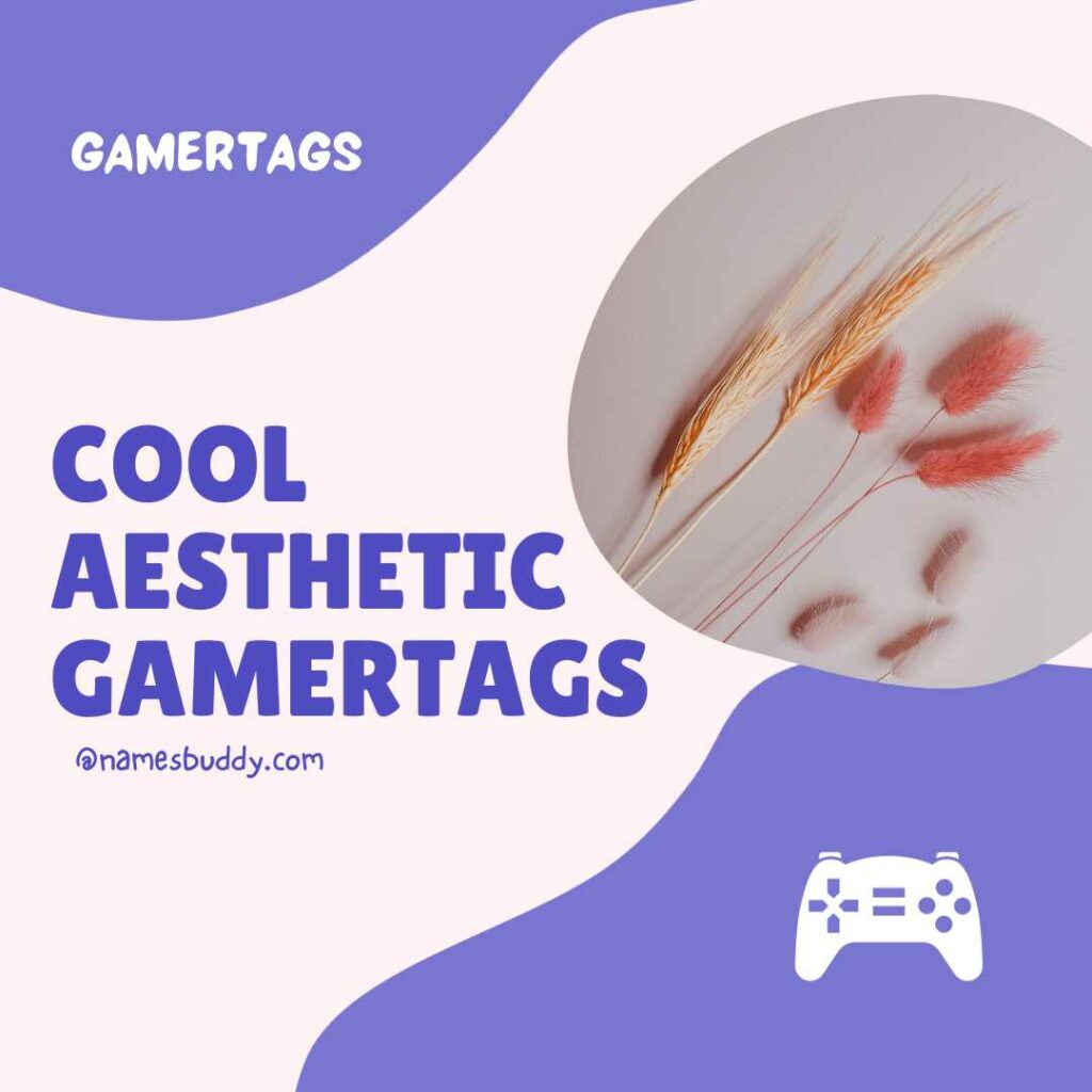 aesthetic gamertags