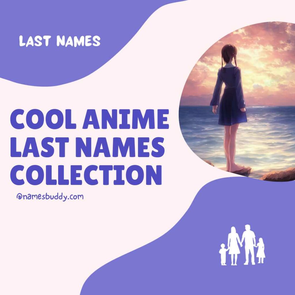 anime last names
