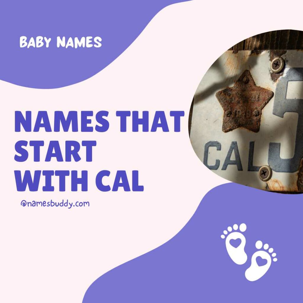 names that start with Cal