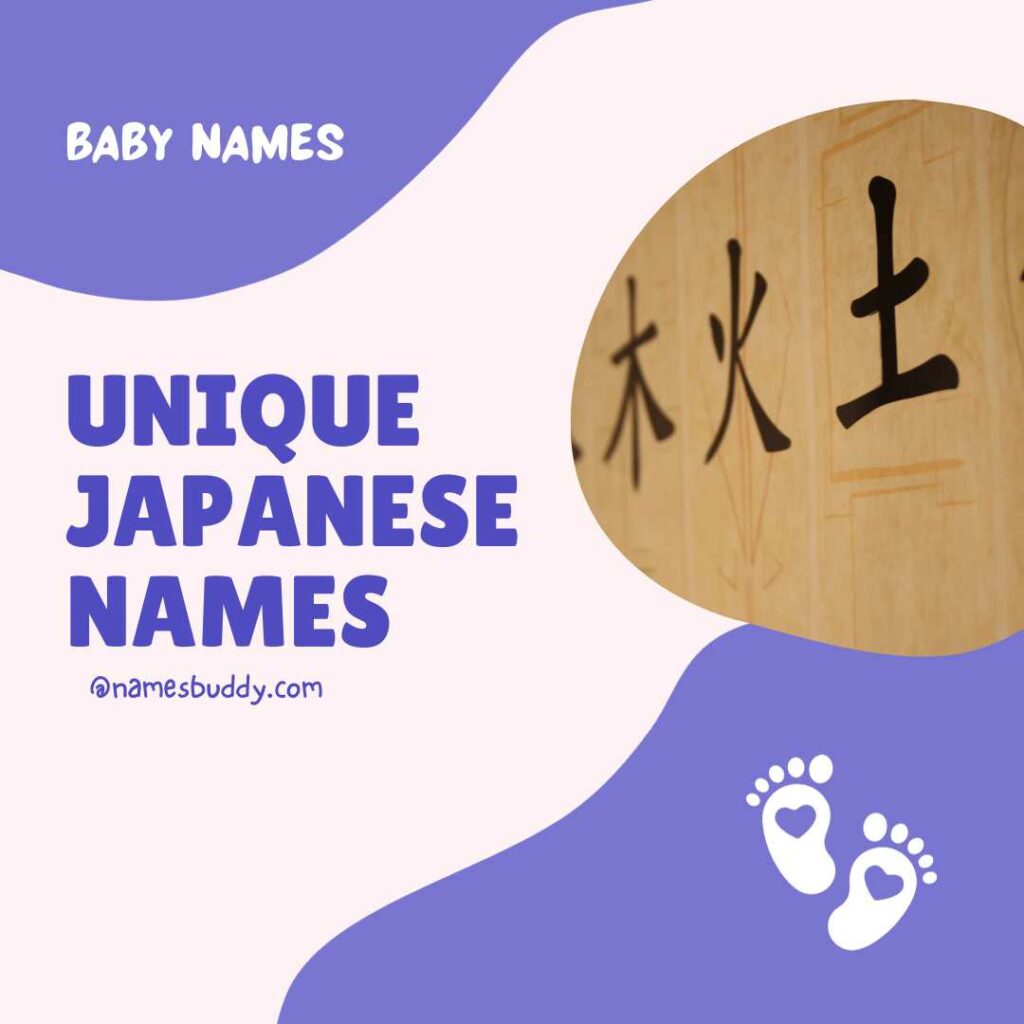 unique Japanese names