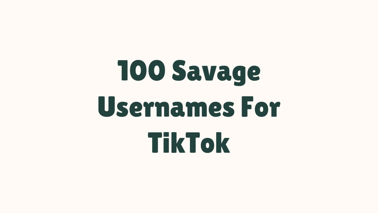 100 Cute Usernames For Girls