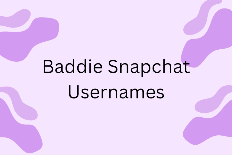 100 Baddie Snapchat Usernames