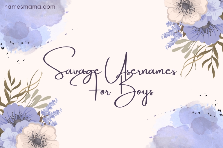 100 Savage Usernames For Boys