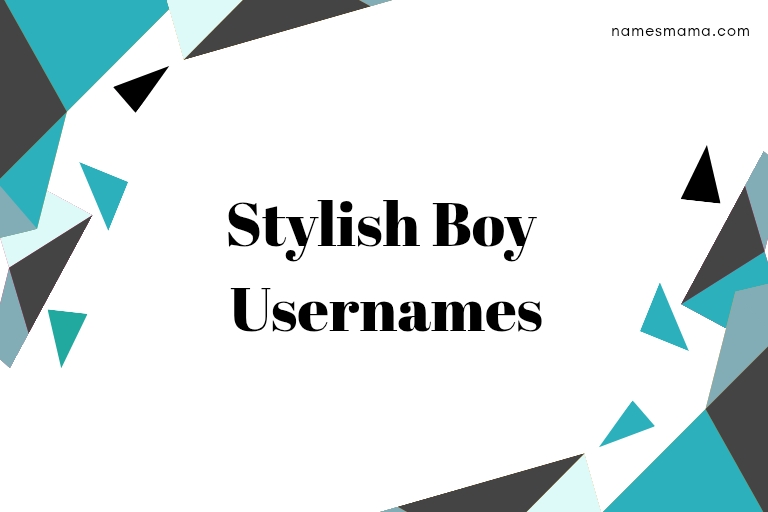 100 Stylish Boy Usernames