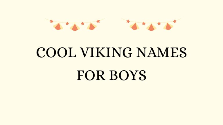 100 Cool Viking Names For Boys