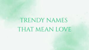 100 Trendy Names That Mean Angel