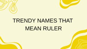 100 Trendy Names That Mean Light
