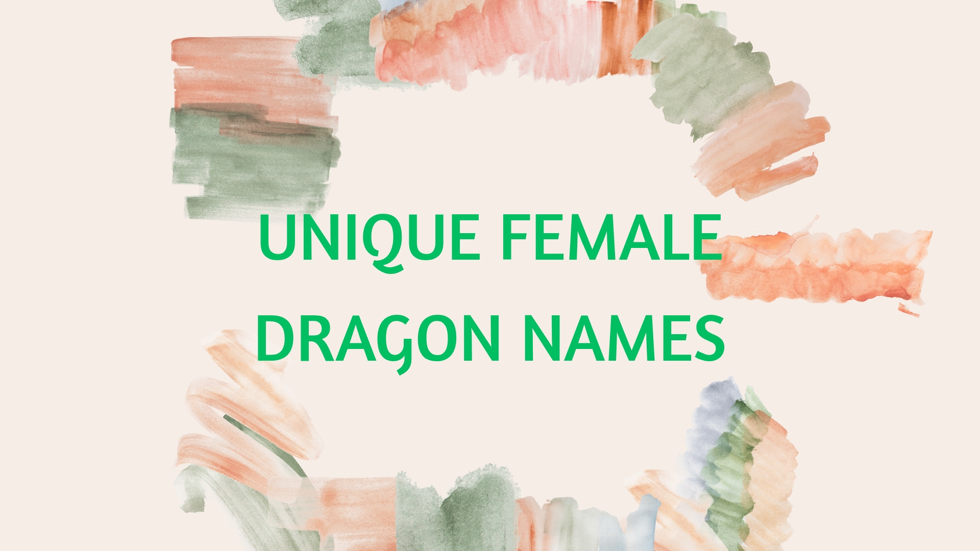 100 Unique Female Dragon Names