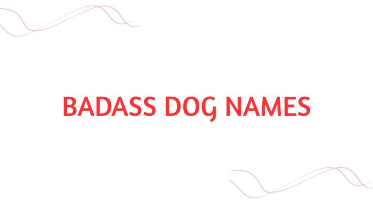 100 Badass Dog Names
