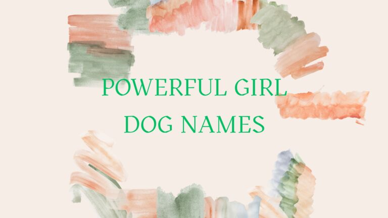 100 Powerful Girl Dog Names
